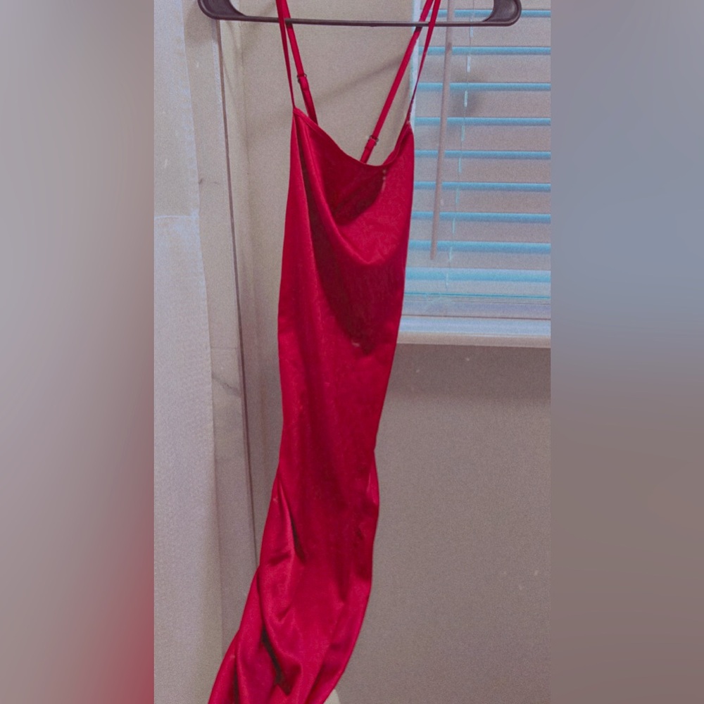 Red dress